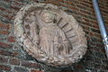 Rilievo di santo frate / Relief of a saint monk.