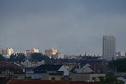 Skyline of České Budějovice