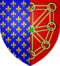 Brasão dos reis de França e Navarra durante o século XIV