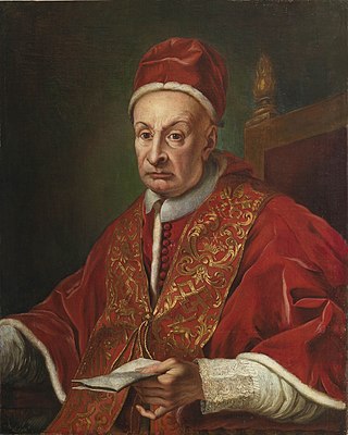 <span class="mw-page-title-main">Pope Benedict XIII</span> Head of the Catholic Church from 1724 to 1730