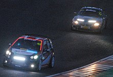 Forfour Brabus, în timpul unui raliu Britcar⁠(en)[traduceți]