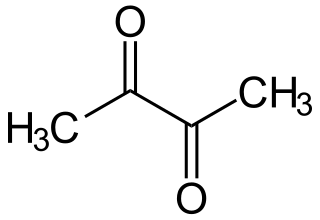 <span class="mw-page-title-main">Diacetyl</span> Chemical compound