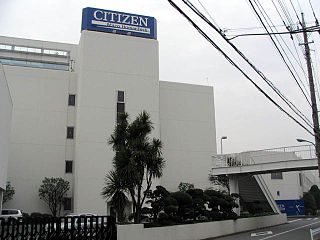 <span class="mw-page-title-main">Citizen Watch</span> Core company of a Japanese global corporate group based in Tokyo, Japan