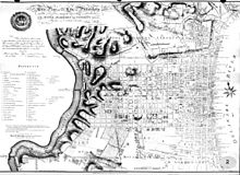 A 1796 map of Center City Philadelphia HillsMap1796.jpg