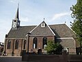 Iglesia reformada en la aldea de Kerbuurt.