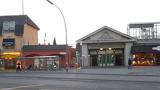 <span class="mw-page-title-main">Berlin-Lichterfelde Ost station</span> Railway station in Berlin