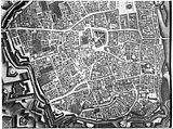 Plattegrond door Larcher d'Aubencour, 1750