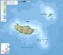 Madera – Mappa