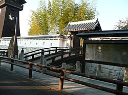 Reconstructed gate of Ōguchi Castle