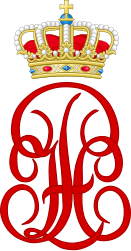 Royal Monogram of Prince Philippe of Belgium, Count of Flanders