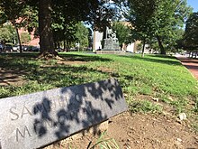 Samuel Gompers Memorial Park sign