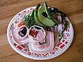 un appetitoso Smørrebrød danese