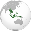 Map of Southeast Asia