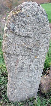 Réplique de la statue-menhir de Saint-Léonce