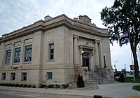 Stephenson Public Library 2009-0619-Marinette-library.jpg