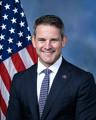 <span class="mw-page-title-main">Adam Kinzinger</span> American politician (born 1978)