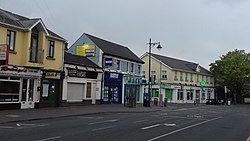 Cross roads of Mill Road and Main Street Blanchardstown