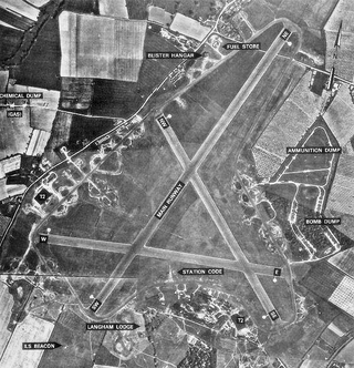 <span class="mw-page-title-main">RAF Boxted</span> Airport in Boxted, Essex