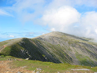 <span class="mw-page-title-main">Carnedd Dafydd</span> Mountain in Snowdonia, Wales