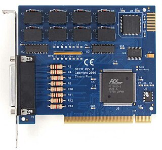 <span class="mw-page-title-main">Expansion card</span> Circuit board for connecting to a computer system to add functionality