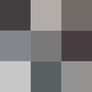 Shades of gray Variations of the color gray