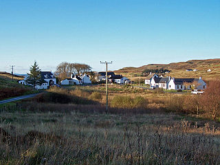 <span class="mw-page-title-main">Glendale, Skye</span> Human settlement in Scotland