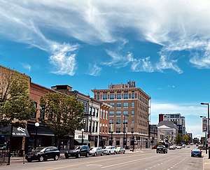 Downtown Iowa City, June 2021