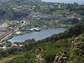 Veduta dal Monte Nuovo: il Lago di Lucrino