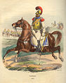 Trooper of the Carabiniers-à-cheval in post-1809 uniform