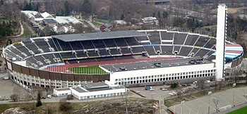 Das Olympiastadion Helsinki