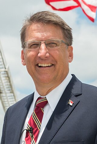 <span class="mw-page-title-main">Pat McCrory</span> Governor of North Carolina from 2013 to 2017