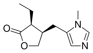 <span class="mw-page-title-main">Pilocarpine</span> Medication used to treat glaucoma and dry mouth