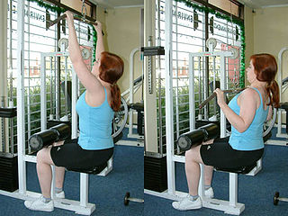 <span class="mw-page-title-main">Pull-down (exercise)</span> Strength training exercise