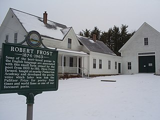 <span class="mw-page-title-main">Robert Frost Farm (Derry, New Hampshire)</span> Historic house in New Hampshire, United States