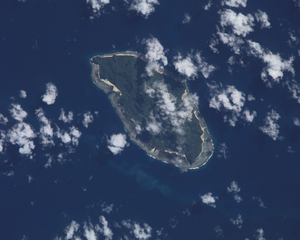 Taumako seen from space (courtesy NASA) Taumako.PNG