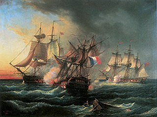 <span class="mw-page-title-main">Action of 13 January 1797</span> 1797 naval battle during the War of the First Coalition