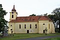 Čeština: Kostel sv. Markéty na návsi ve Vsi Touškov English: Church in Ves Touškov village, Czech Republic.