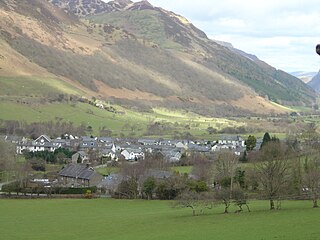 Abergynolwyn village in United Kingdom