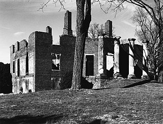 <span class="mw-page-title-main">Barboursville (James Barbour)</span> Historic house ruins in Virginia, United States