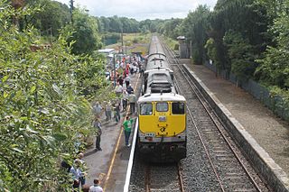 Birdhill railway station Station in County Tipperary, Ireland