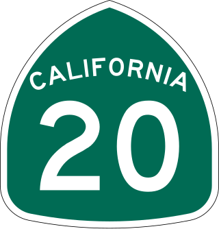 <span class="mw-page-title-main">California State Route 20</span> State highway in California, United States