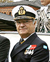 Carl XVI Gustaf in army uniform
