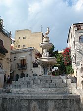 Fontana barocca del 1635.