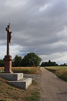 Elisabethenstrasse at Mainz-Kastel Elisabethenstrasse Kreuz.JPG