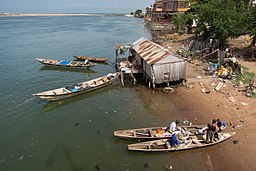 Lagunen ved Cotonou