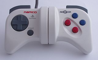 <span class="mw-page-title-main">NeGcon</span> Video game controller manufactured by Namco