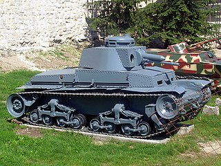 <span class="mw-page-title-main">Panzer 35(t)</span> Czechoslovakian light tank used by Nazi Germany