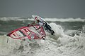 Image 8 Robby Naish Photo credit: Hoch Zwei American windsurfer Robby Naish at the 2006 Windsurf World Cup, off the coast of Sylt, Germany. Naish was one of the first athletes to gain long-lasting international fame as a windsurfer. He won his first overall World Championship title, at the age of 13. More selected pictures