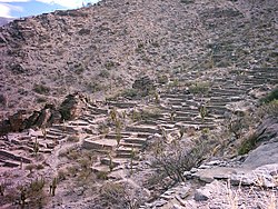 The Ruins of Quilmes were built by the Quilmes, a Diaguita people. Ruinas Quilmes.jpg