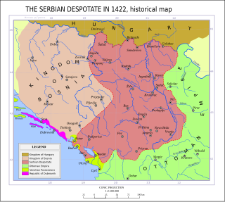 <span class="mw-page-title-main">Serbian Despotate</span> 1402–1459 Serbian state